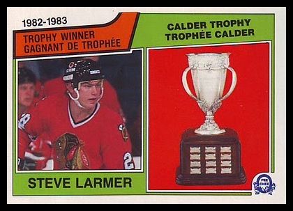83OPC 206 Steve Larmer Calder Trophy.jpg